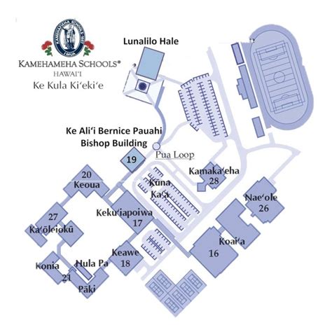 Kamehameha Schools Campus Map - Adela Antonia