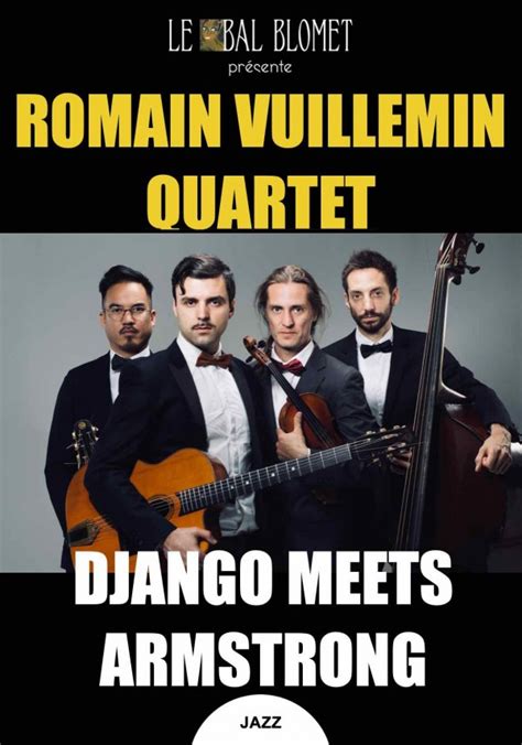 Concert Romain Vuillemin Tet Le F Vrier Le Bal Blomet