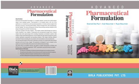 Pdf Advanced Pharmaceutical Formulations