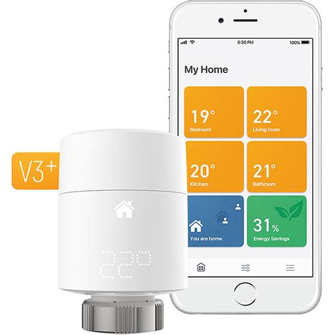 Tado V3P 4SRT01V TC ML Smart Radiator Thermostat Vertical Quattro Pack