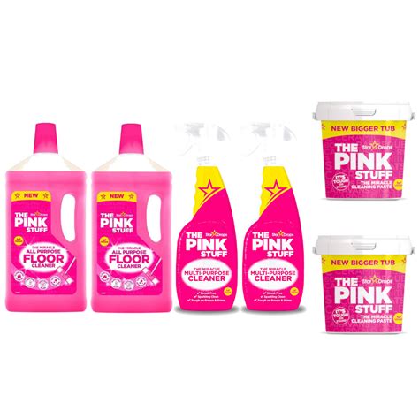 Uniwersalny Zestaw Czyszczenia Powierzchni Pink Stuff X Pasta Spray