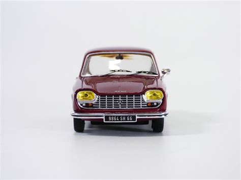 PEUGEOT 204 Berline Bordeaux 1 43 1967 4895102340477 EBay