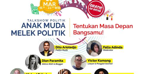 Rumah Aspirasi Rakyat Gelar Talk Show Politik Anak Muda Melek Politik