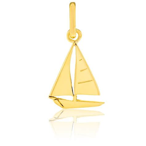 Pendentif Voilier Or Jaune 375 Ou 750 Lucas Lucor Ocarat