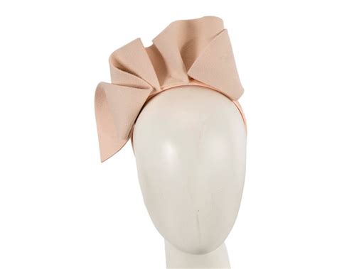 Nude Felt Winter Fascinator By Max Alexander Buy Online At Fascinators Shop J Nu