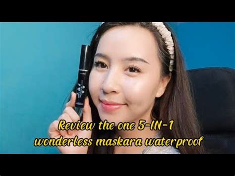 Review The One In Wonderlash Mascara Waterproof Terbaru Oriflame