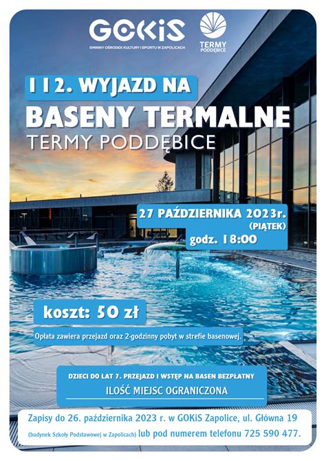 112 Wyjazd Na Baseny Termalne GOKiS Zapolice