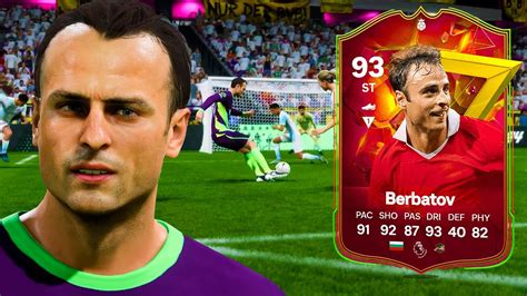 93 Golazo Hero Berbatov Player Review EA FC 24 YouTube