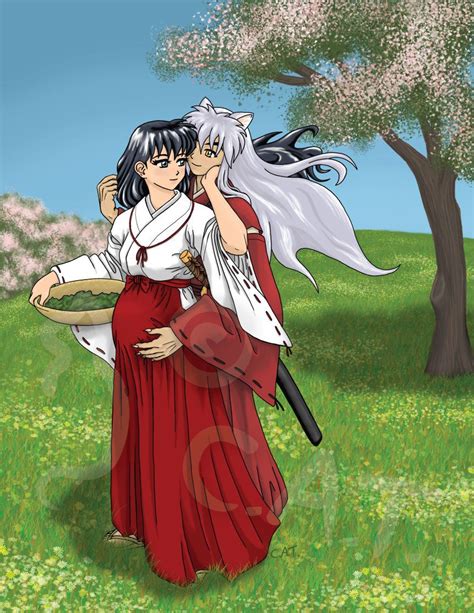 Tomorrow Inuyasha And Pregnant Kagome Inuyasha Kagome And Inuyasha