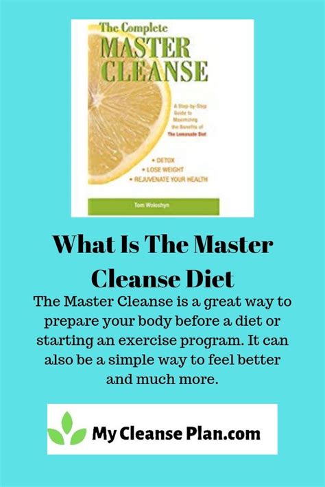 What Is The Master Cleanse Diet Master Cleanse Diet The Master Cleanse Master Cleanse