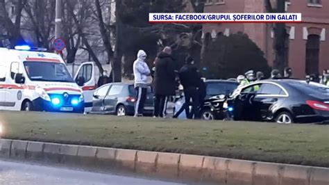 Accident N Lan Cu Apte Ma Ini Surprins De Camerele De Supraveghere