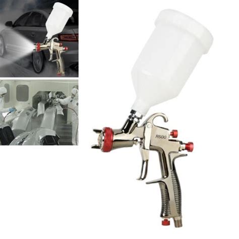 R500 Lvlp Air Spray Gun Car Gravity Airbrush Painting Gun 13mm Nozzle