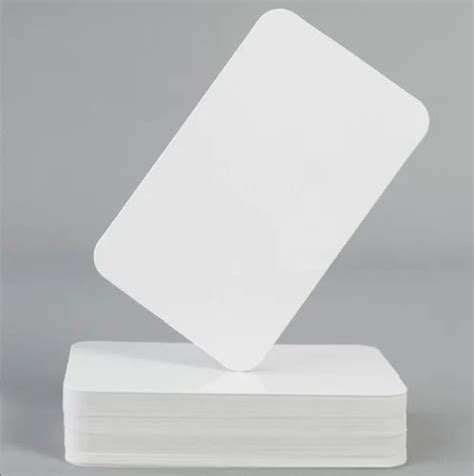 White Plain Pvc Card At Best Price In Salem Id