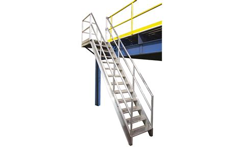 Aluminum Industrial Stairways Platforms And Ladders