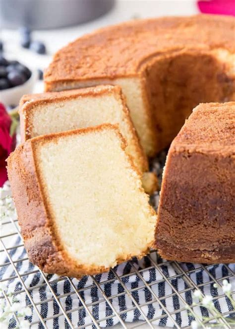 This Is Truly The Best Pound Cake Recipe Soft And Dense With A