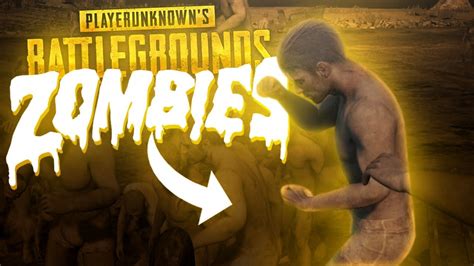 LOS NUEVOS ZOMBIES DE PLAYERUNKNOWN S BATTLEGROUND YouTube