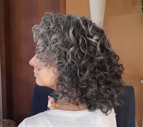 Como Finalizar Cabelo Cacheado Grisalho Nova Mulher