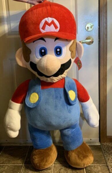 Official Nintendo Giant Life Size Super Mario Jumbo 48 4ft Plush Doll