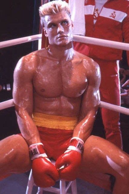 Drago S Taking A Break Dolph Lundgren Carl Weathers Sylvester Stallone