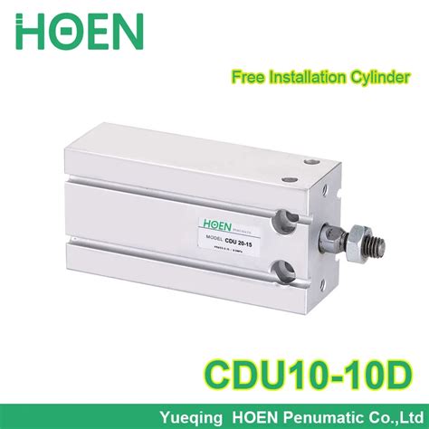 High Quality Cdu10 10 D Single Rod Double Acting Free Installation