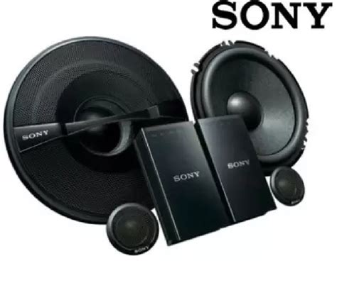 Black 6 1 Sony Car 2 Way XS GS1621C Component Car Speaker Size 16 Cm