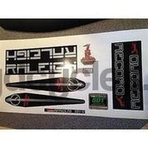 Buy Raleigh Record Sprint Mirrored Version Decal Set At H Lloyd Cycles