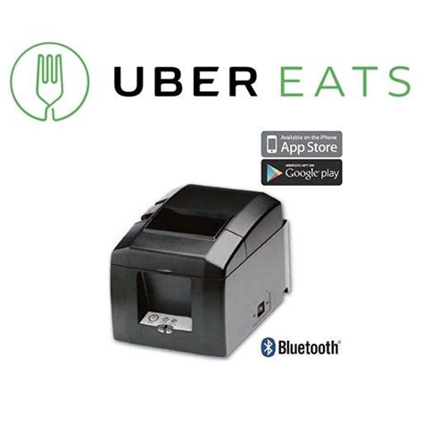 Uber Eats Star Tsp Ii Bluetooth Thermal Receipt Printer Uber Eats