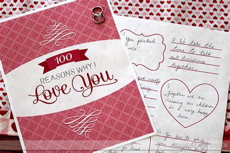 Diy Reasons Why I Love You Book From The Dating Divas