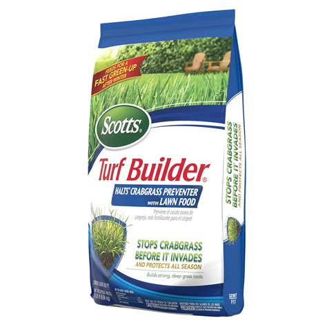 Scotts Turf Builder Halts Crabgrass Preventer With Lawn Food 5 000 Sq Ft 2 Pack Buy Online