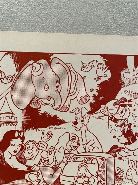 Wally Wood Disneyland Memorial Realist Art Rare Red Print Risqué Nude Poster Nudist Art Etsy