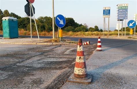 NarniOnline Narni Terni Cantieri Sul Rato Riaprono Gli Svincoli