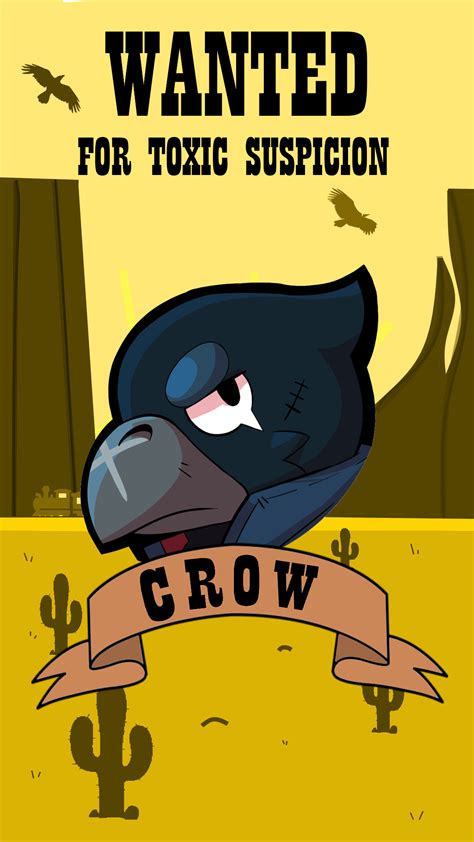 Crow Wallpaper! : r/Brawlstars