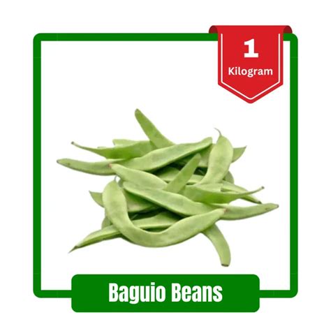 Order Fresh Baguio Beans Benguet Vegetables Supplier