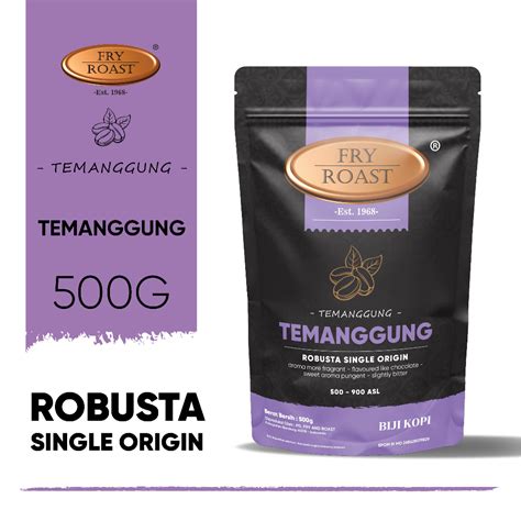 Jual KOPI ROBUSTA TEMANGGUNG 500 GRAM BIJI DAN BUBUK Shopee Indonesia