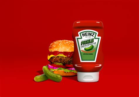 Heinz Introduces New Pickle Flavored Ketchup