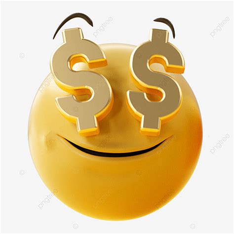 Emoji 3d Rendering Geld Emoji 3d Reich Png Und Psd Datei Zum