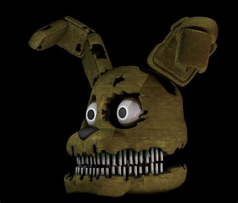 Plushtrap v5 Head Shot : r/fivenightsatfreddys