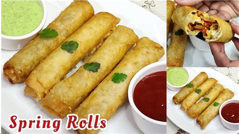 Chicken Spring Rolls Ramzan Special Recipe Make And Freeze Recipe