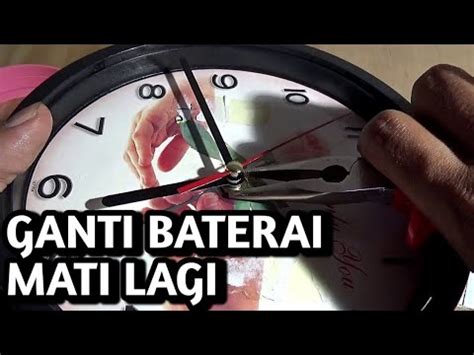 Cara Memperbaiki Jam Dinding Sering Mati Padahal Batere Baru YouTube