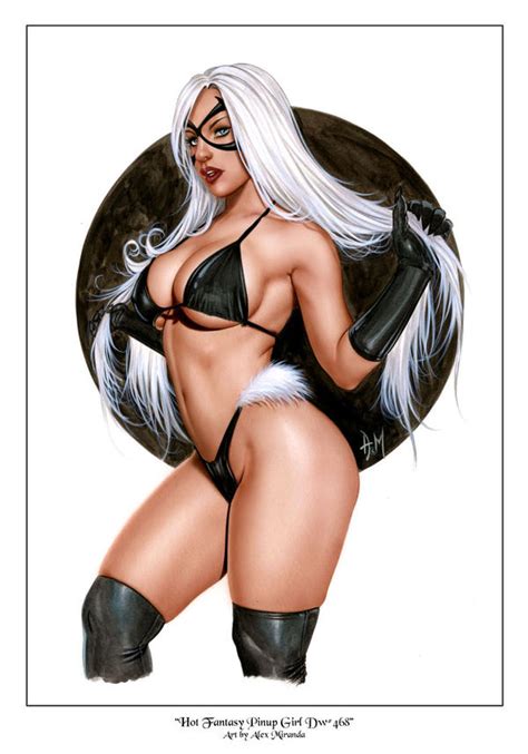 Rule 34 Alex Miranda Bikini Black Cat Marvel Blue Eyes Domino Mask Felicia Hardy Gloves Huge