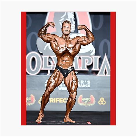 Physique Chris Bumstead Mr Olympia Photographic Print For Sale By Dkartdesigns99 Redbubble