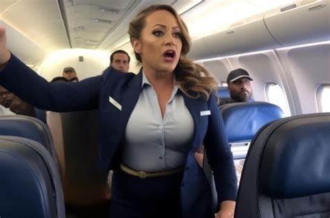 Flight Attendant Sees Husband On Plane But Then Notices Strange