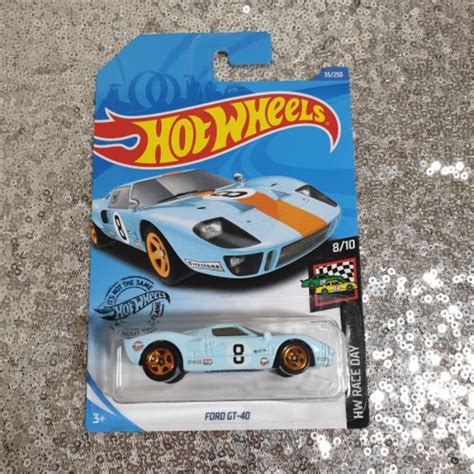Jual Hot Wheels Ford GT 40 Gulf Shopee Indonesia