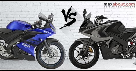 Yamaha Yzf R Vs Bajaj Pulsar Rs Comparison Test Autocar India