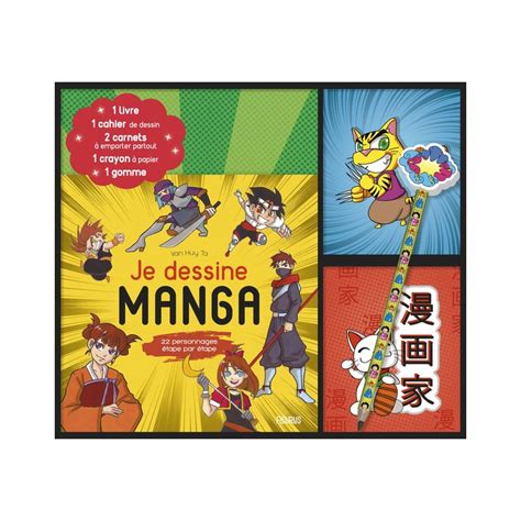 Ntroduire Imagen Coffret Apprendre A Dessiner Manga Fr