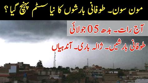 Big Storm Is Entering Tonight In Pakistan Nonstop Rains Hailstorm And