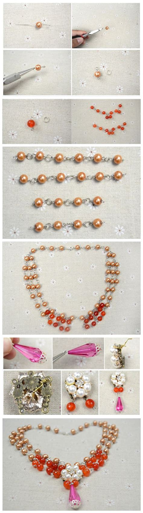 Beebeecraft Tutorial On How To Make A Multistrand Necklace With