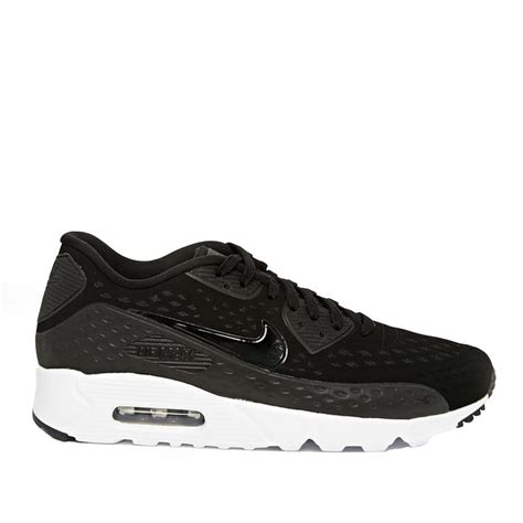 Blackblack Nike Air Max 90 Ultra Breath Trainers Natterjacks