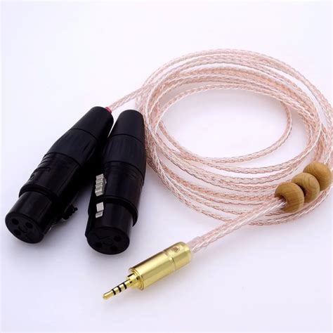 2Meter 8 8 Hybrid Occ 2 5mm TRRS TO 2 XLR Female Audio Adapter Cable