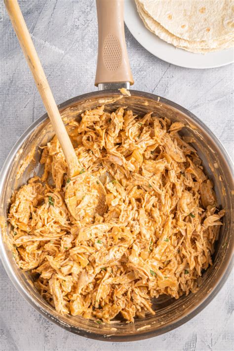Easy Buffalo Chicken Quesadilla A Cedar Spoon